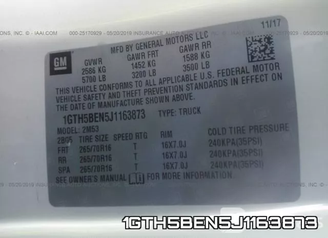 1GTH5BEN5J1163873 фото 9