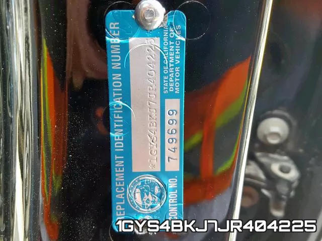 1GYS4BKJ7JR404225 фото 2