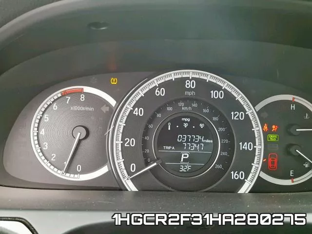 1HGCR2F31HA280275 фото 9