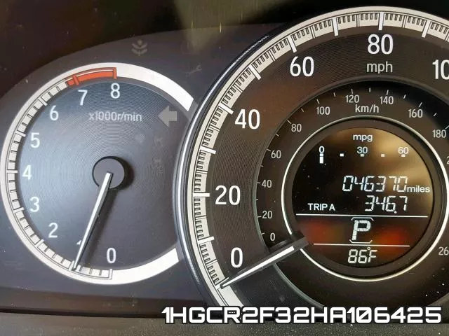 1HGCR2F32HA106425 фото 9