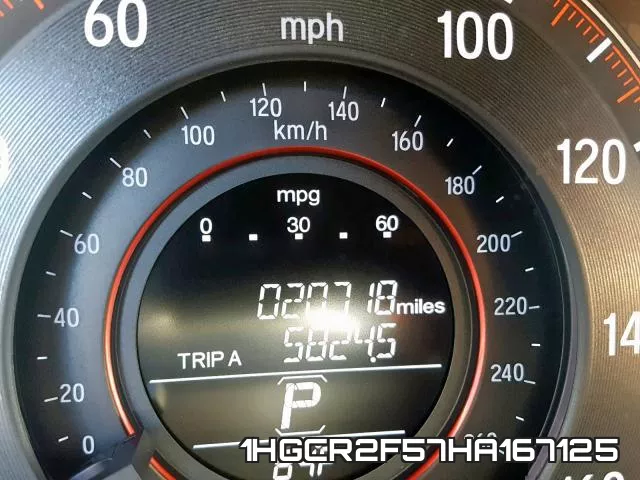 1HGCR2F57HA167125 фото 9