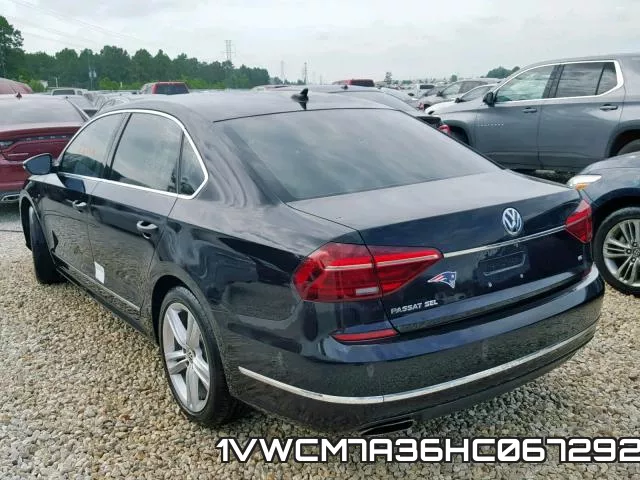 1VWCM7A36HC067292 фото 4
