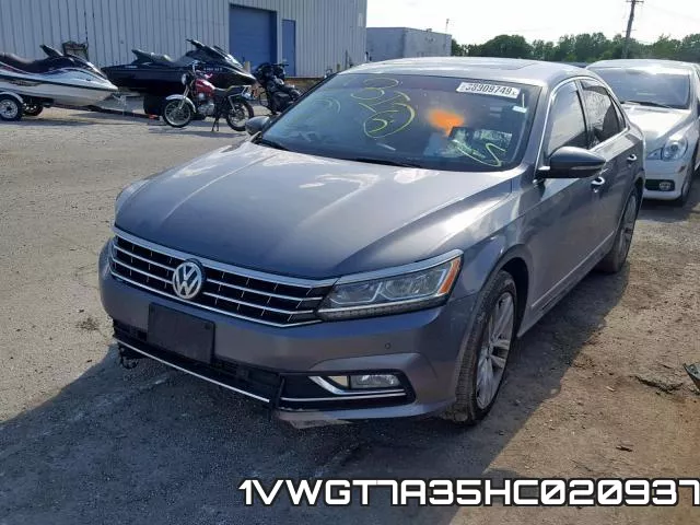 1VWGT7A35HC020937 фото 3