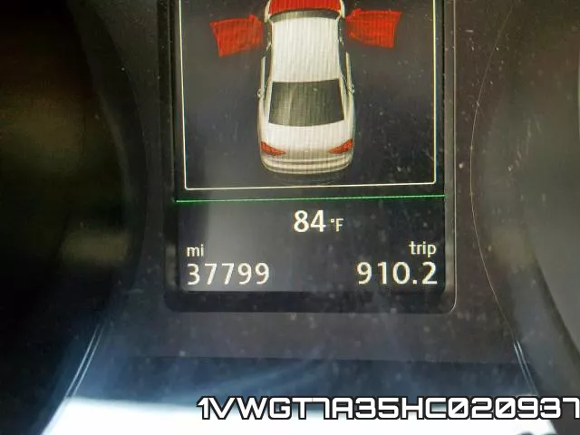 1VWGT7A35HC020937 фото 9