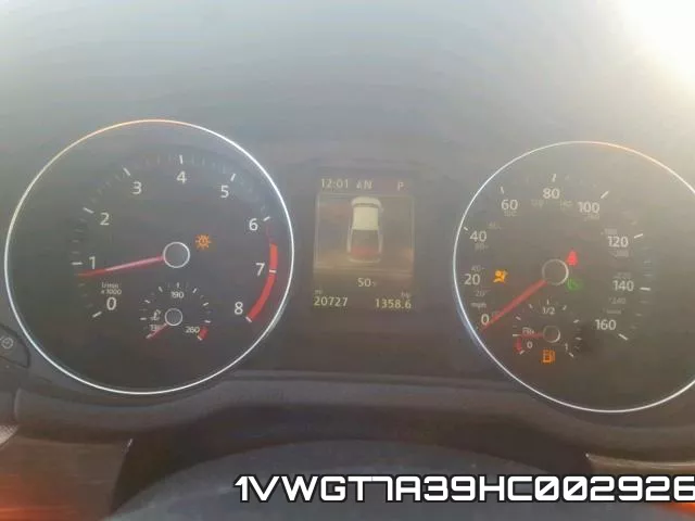 1VWGT7A39HC002926 фото 9