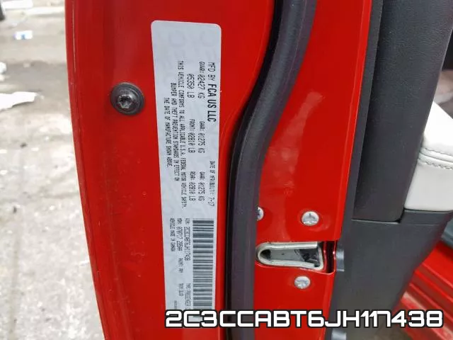 2C3CCABT6JH117438 фото 2