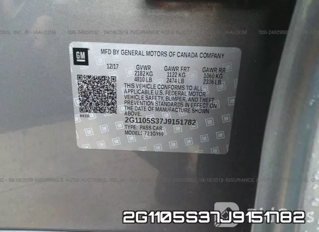 2G1105S37J9151782 фото 10