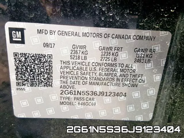 2G61N5S36J9123404 фото 2