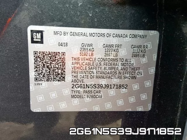 2G61N5S39J9171852 фото 2