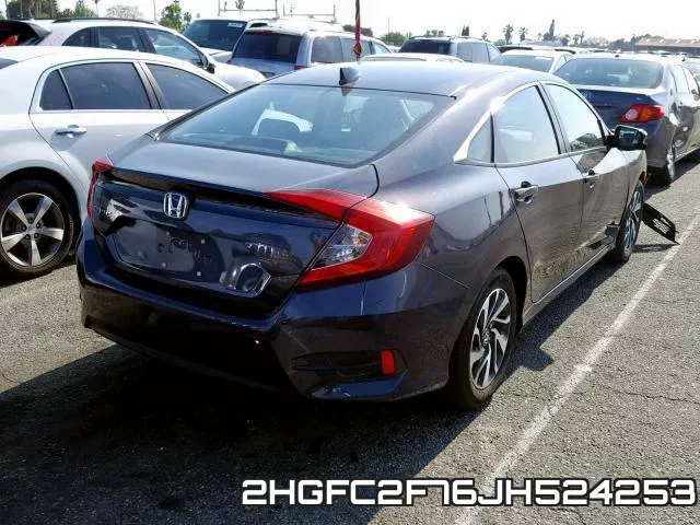 2HGFC2F76JH524253 фото 5