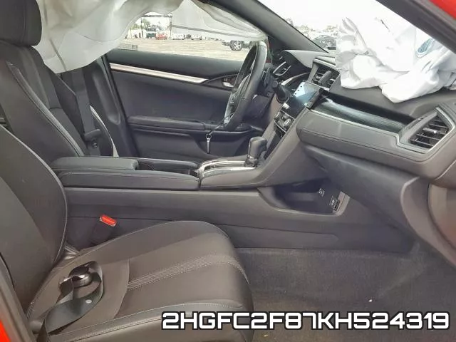 2HGFC2F87KH524319 фото 6