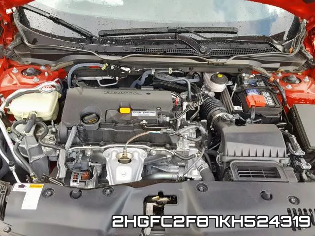2HGFC2F87KH524319 фото 8