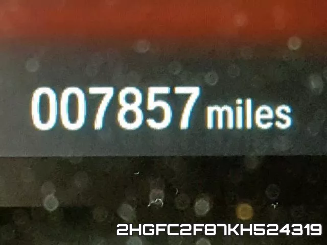 2HGFC2F87KH524319 фото 9