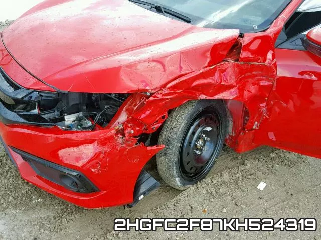 2HGFC2F87KH524319 фото 10