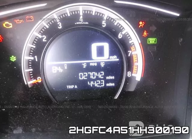 2HGFC4A51HH300190 фото 8