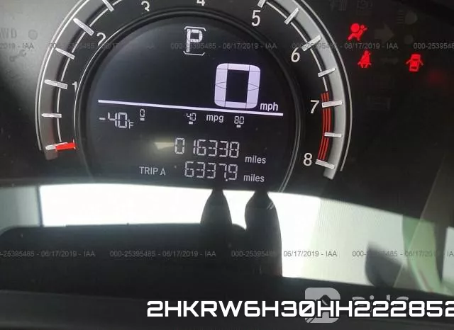 2HKRW6H30HH222852 фото 8