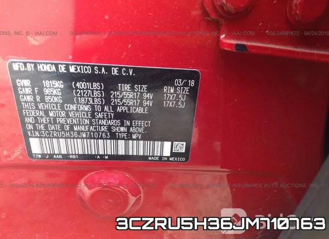 3CZRU5H36JM710763 фото 10