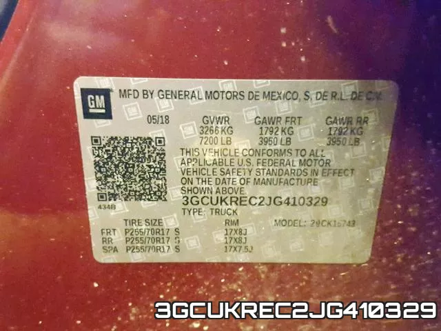 3GCUKREC2JG410329 фото 2