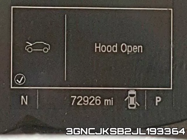 3GNCJKSB2JL193364 фото 9