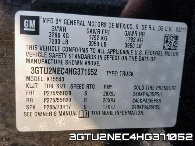 3GTU2NEC4HG371052 фото 2