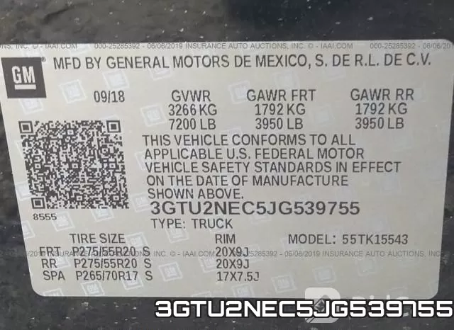 3GTU2NEC5JG539755 фото 10