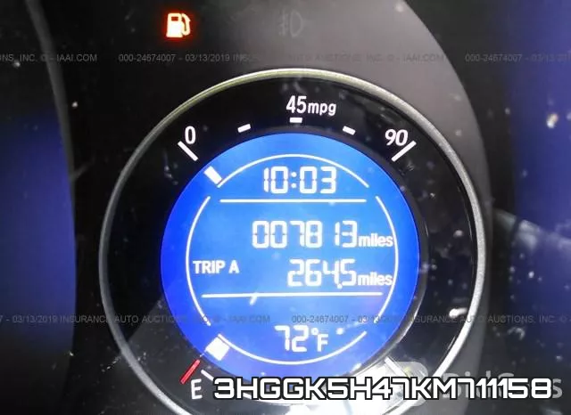 3HGGK5H47KM711158 фото 8