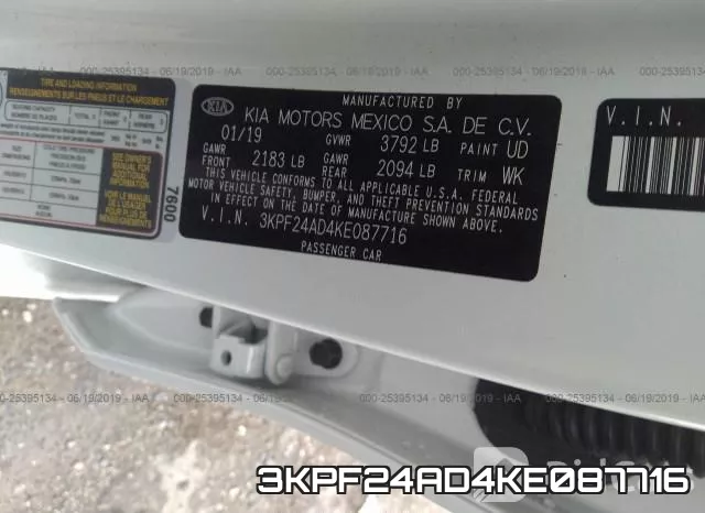 3KPF24AD4KE087716 фото 10