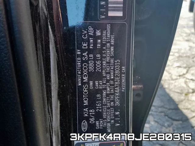3KPFK4A78JE280315 фото 2