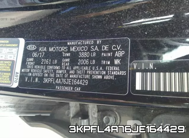 3KPFL4A76JE164429 фото 10