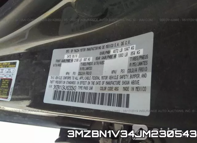 3MZBN1V34JM230543 фото 10