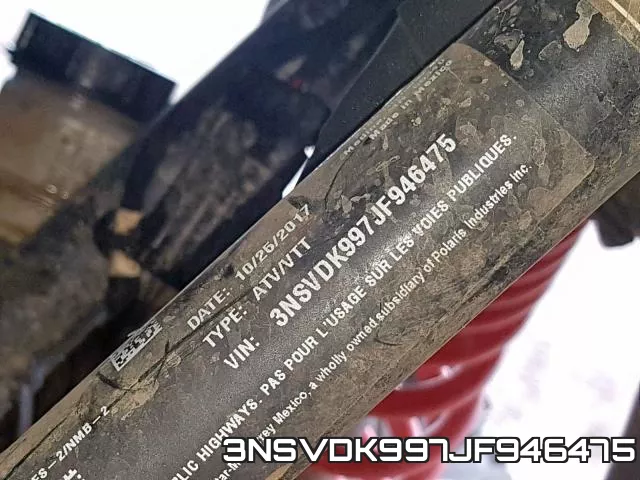 3NSVDK997JF946475 фото 2