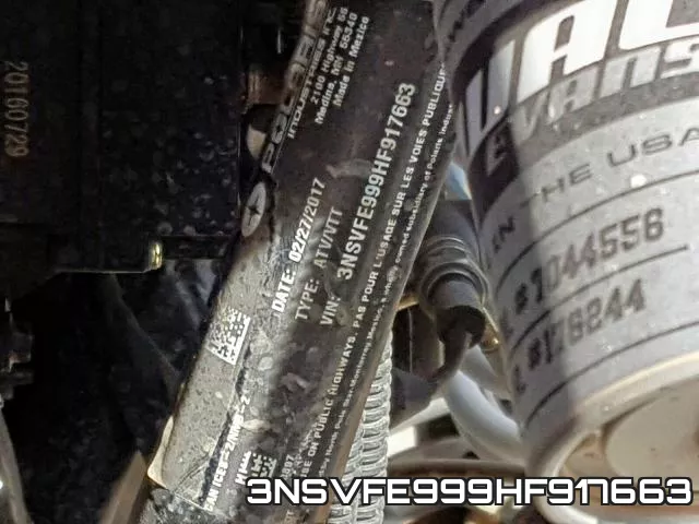 3NSVFE999HF917663 фото 2