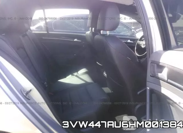 3VW447AU6HM001384 фото 9