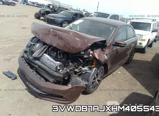 3VWDB7AJXHM405543 фото 3