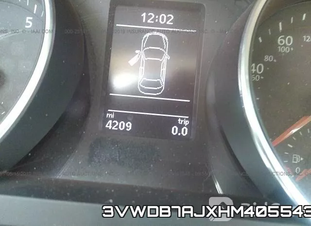 3VWDB7AJXHM405543 фото 8