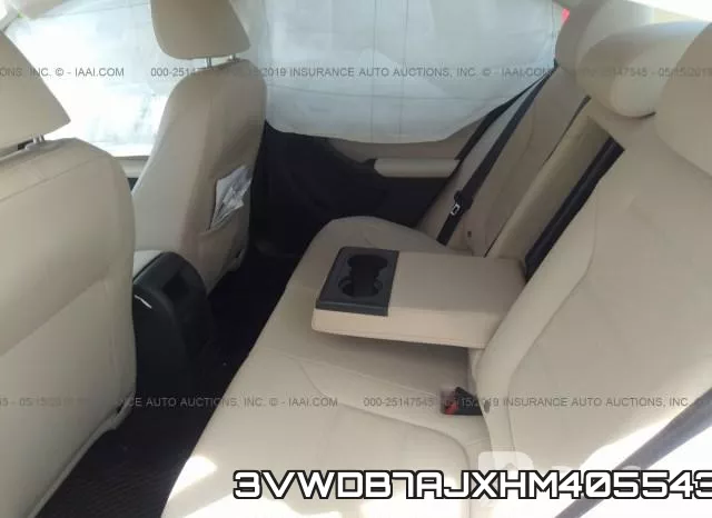 3VWDB7AJXHM405543 фото 9