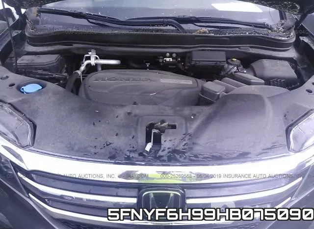 5FNYF6H99HB075090 фото 2