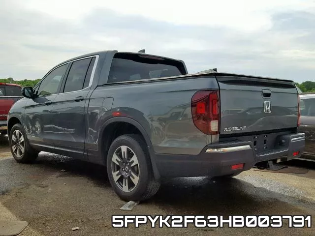 5FPYK2F63HB003791 фото 4