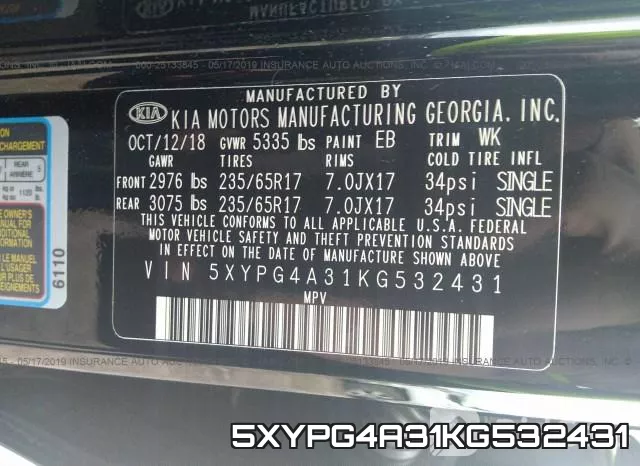 5XYPG4A31KG532431 фото 10