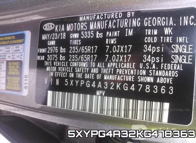 5XYPG4A32KG478363 фото 10