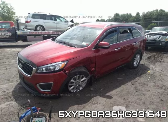 5XYPGDA36HG331648 фото 3