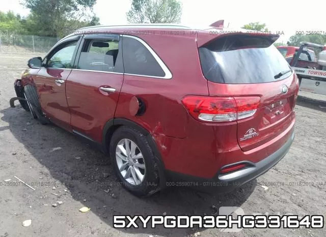 5XYPGDA36HG331648 фото 4