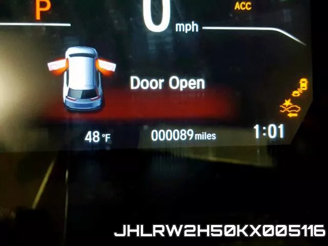 JHLRW2H50KX005116 фото 9