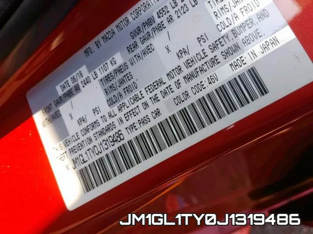 JM1GL1TY0J1319486 фото 2