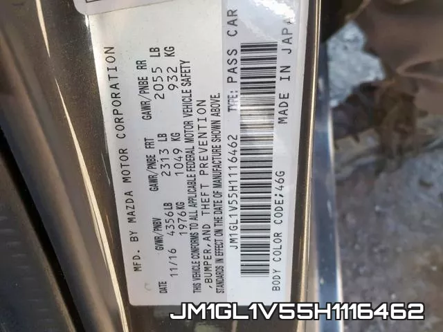 JM1GL1V55H1116462 фото 2
