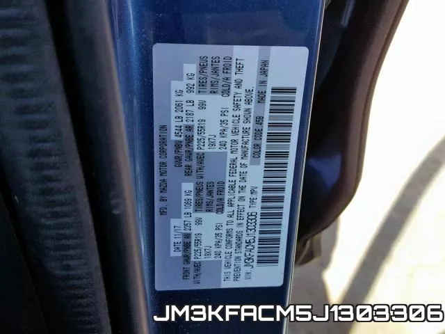 JM3KFACM5J1303306 фото 2