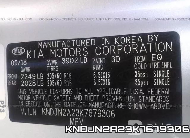 KNDJN2A23K7679306 фото 10