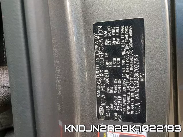 KNDJN2A28K7022193 фото 2