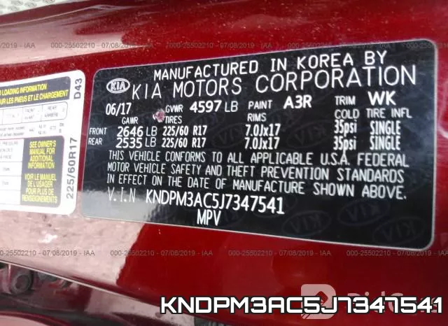KNDPM3AC5J7347541 фото 10
