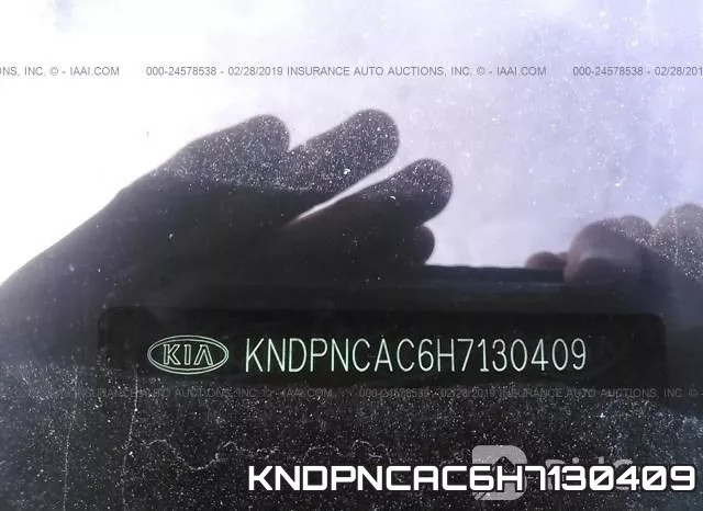 KNDPNCAC6H7130409 фото 10